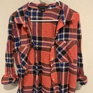 Sanctuary XL Plaid Shirt
